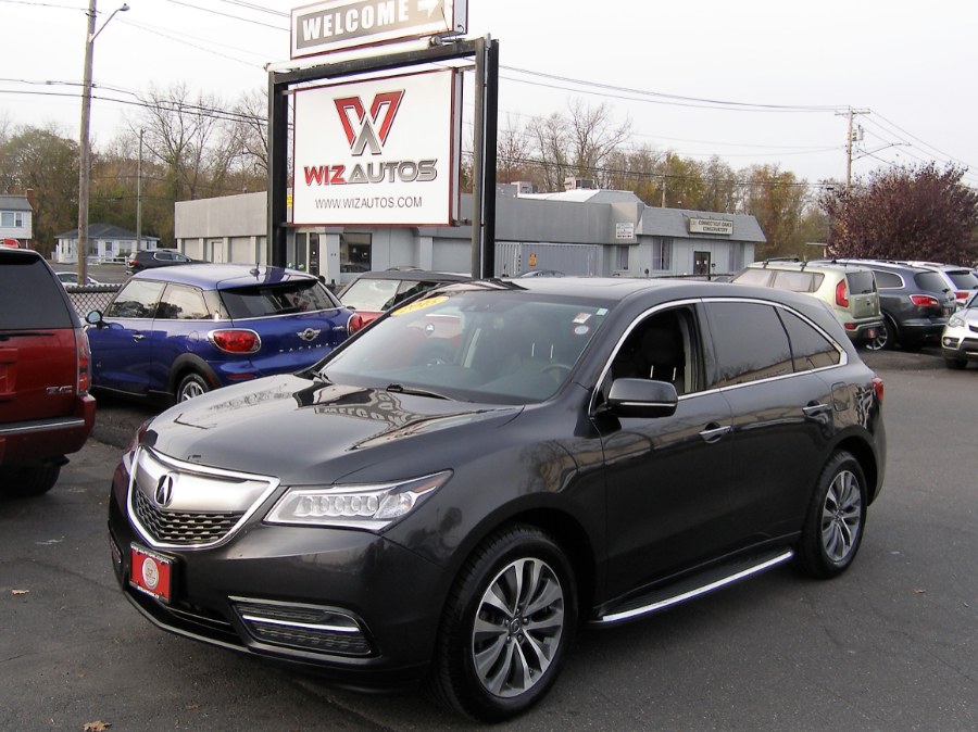 2015 Acura MDX SH-AWD 4dr Tech Pkg, available for sale in Stratford, Connecticut | Wiz Leasing Inc. Stratford, Connecticut