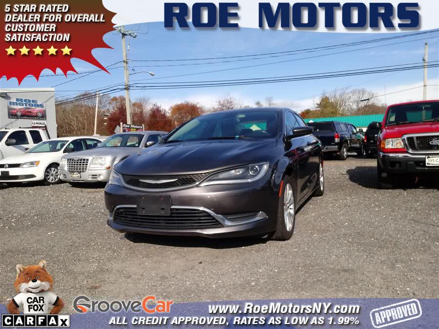 2015 Chrysler 200 4dr Sdn Limited FWD, available for sale in Shirley, New York | Roe Motors Ltd. Shirley, New York