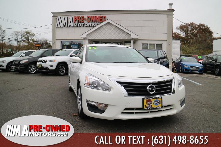2015 Nissan Altima 4dr Sdn I4 2.5 S, available for sale in Huntington Station, New York | M & A Motors. Huntington Station, New York