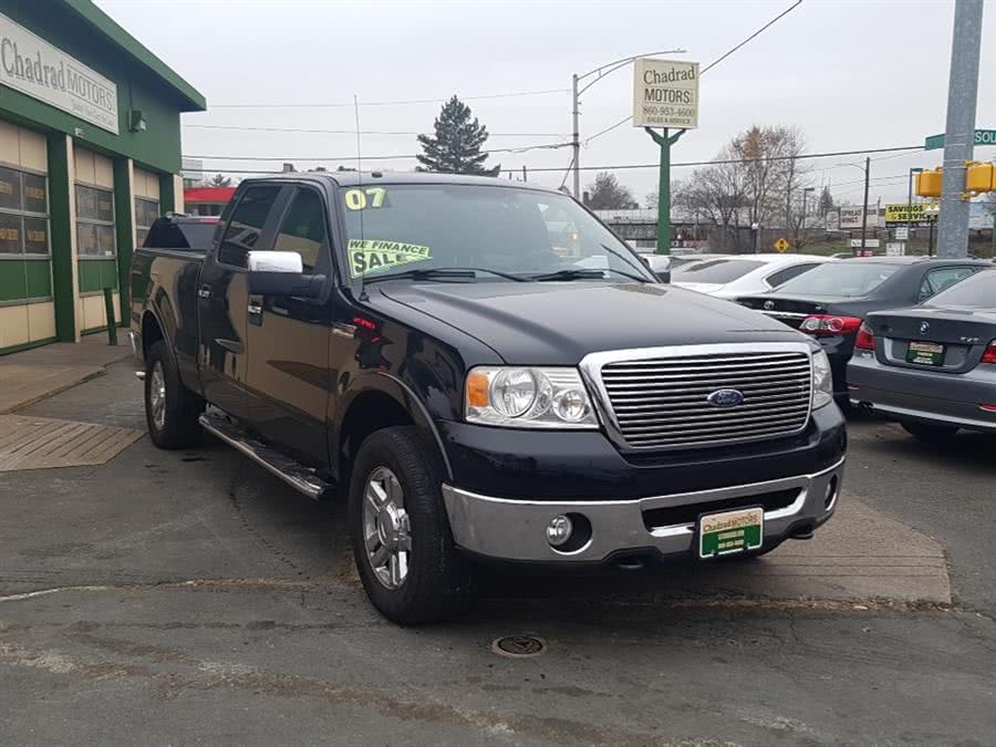 2007 Ford F-150 4WD SuperCrew 139" Lariat, available for sale in West Hartford, Connecticut | Chadrad Motors llc. West Hartford, Connecticut