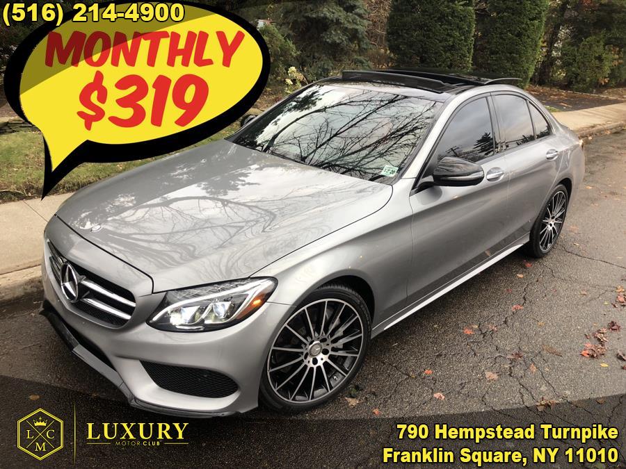 Used Mercedes-Benz C-Class 4dr Sdn C300 4MATIC 2016 | Luxury Motor Club. Franklin Square, New York
