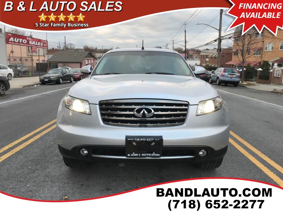 2007 Infiniti FX35 4dr AWD, available for sale in Bronx, New York | B & L Auto Sales LLC. Bronx, New York 2007 Infiniti FX35 4dr AWD, available for sale in Bronx, New York | B & L Auto Sales LLC. Bronx, New York