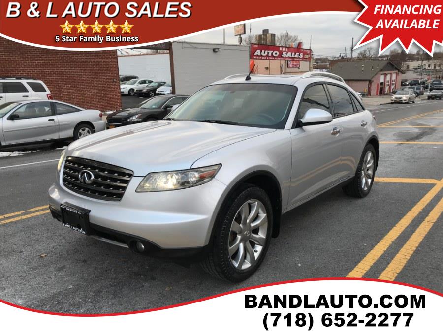 2007 Infiniti FX35 4dr AWD, available for sale in Bronx, New York | B & L Auto Sales LLC. Bronx, New York 2007 Infiniti FX35 4dr AWD, available for sale in Bronx, New York | B & L Auto Sales LLC. Bronx, New York