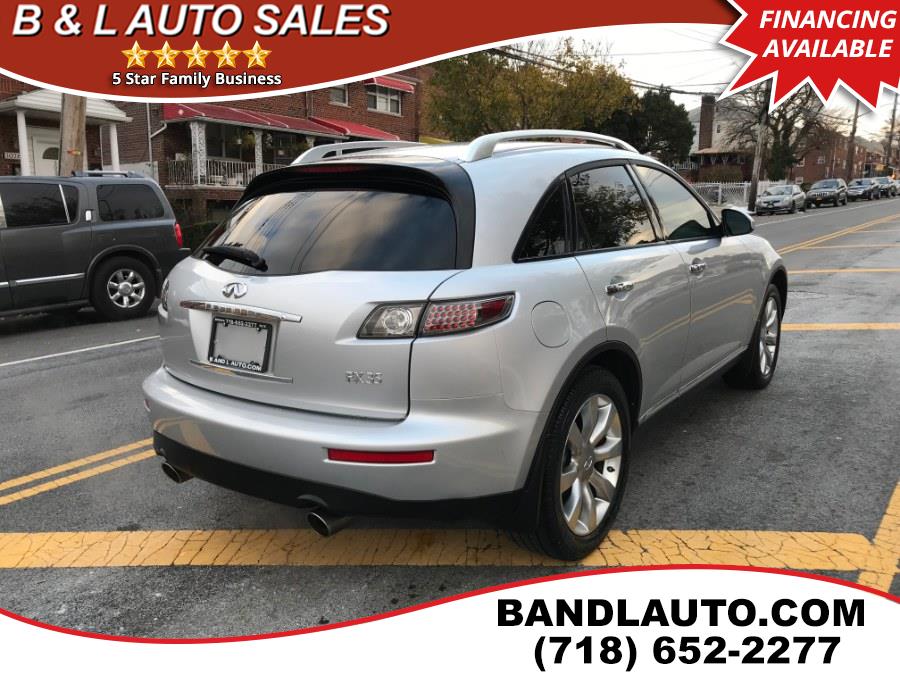 2007 Infiniti FX35 4dr AWD, available for sale in Bronx, New York | B & L Auto Sales LLC. Bronx, New York 2007 Infiniti FX35 4dr AWD, available for sale in Bronx, New York | B & L Auto Sales LLC. Bronx, New York