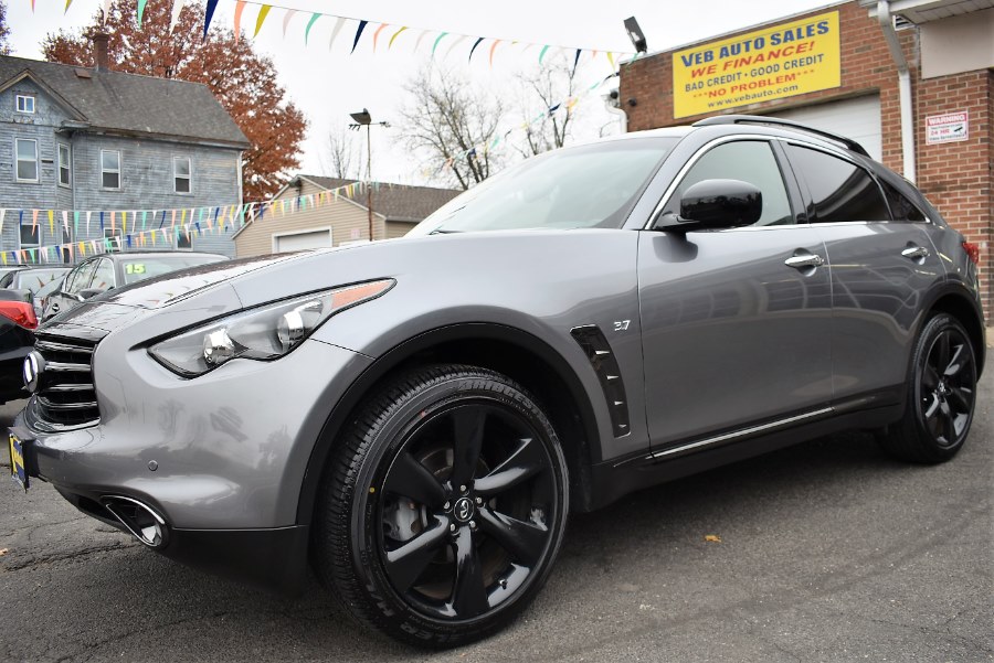 2015 Infiniti QX70S SPORT AWD 4dr, available for sale in Hartford, Connecticut | VEB Auto Sales. Hartford, Connecticut