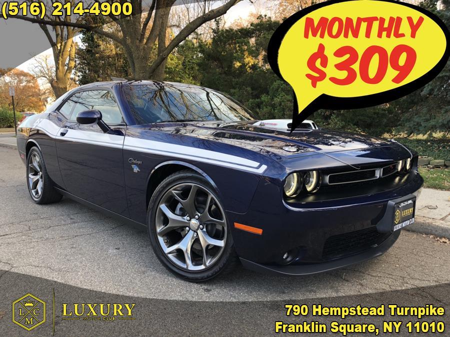 2015 Dodge Challenger 2dr Cpe R/T Plus, available for sale in Franklin Square, New York | Luxury Motor Club. Franklin Square, New York
