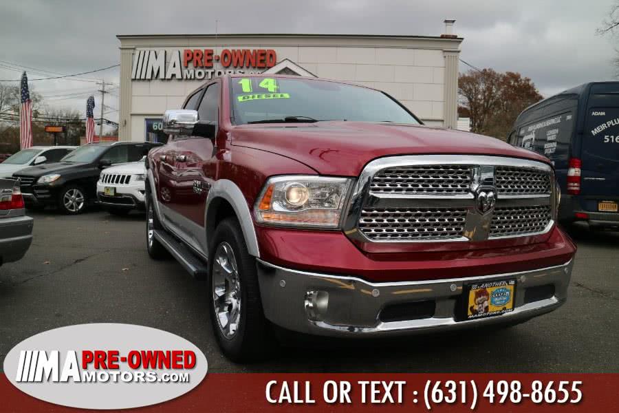 2014 Ram 1500 ECO DIESEL 4WD Crew Cab 140.5" Laramie ECHO DIESEL, available for sale in Huntington Station, New York | M & A Motors. Huntington Station, New York
