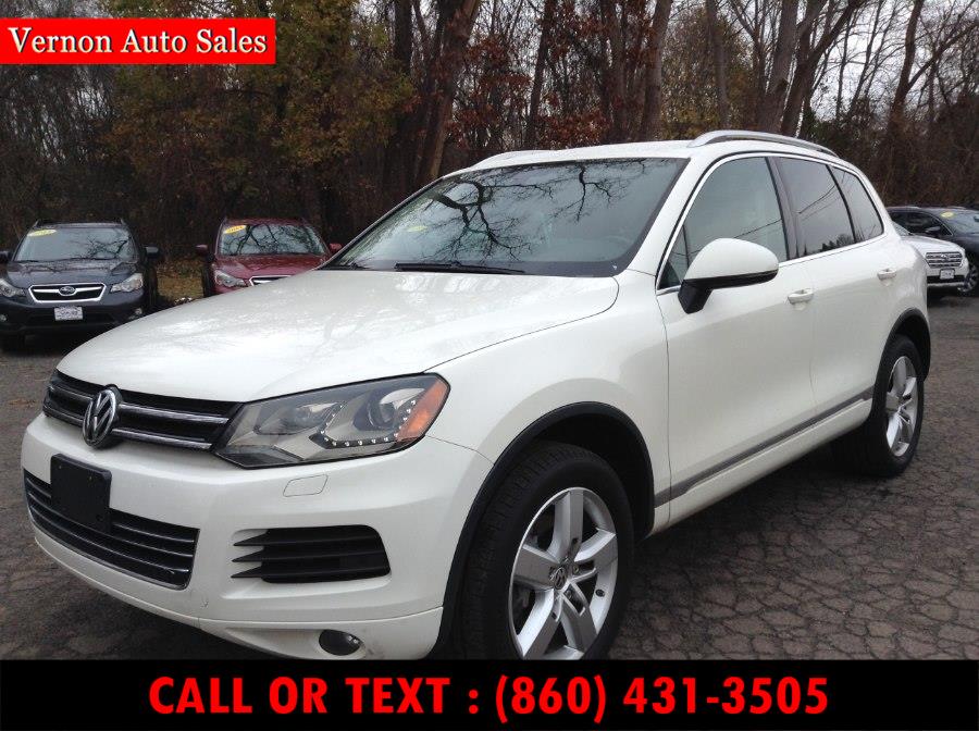 2012 Volkswagen Touareg 4dr VR6 Sport w/Nav *Ltd Avail*, available for sale in Manchester, Connecticut | Vernon Auto Sale & Service. Manchester, Connecticut