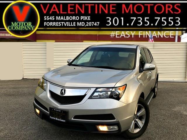 2012 Acura Mdx Tech Pkg, available for sale in Forestville, Maryland | Valentine Motor Company. Forestville, Maryland