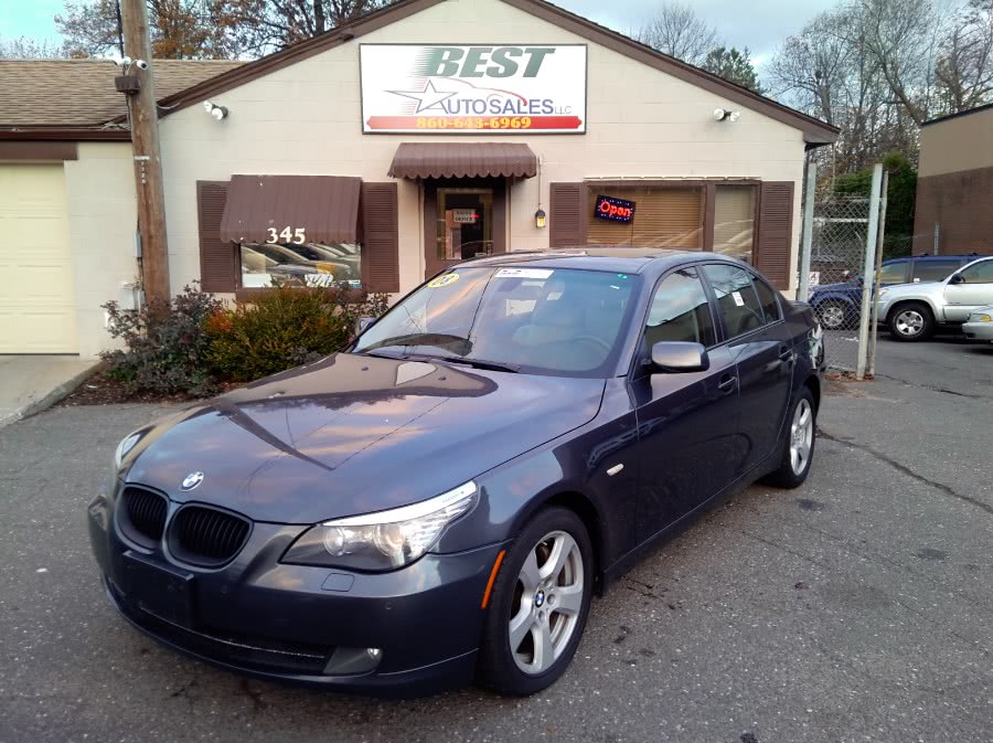 2008 BMW 5 Series 4dr Sdn 535xi AWD, available for sale in Manchester, Connecticut | Best Auto Sales LLC. Manchester, Connecticut