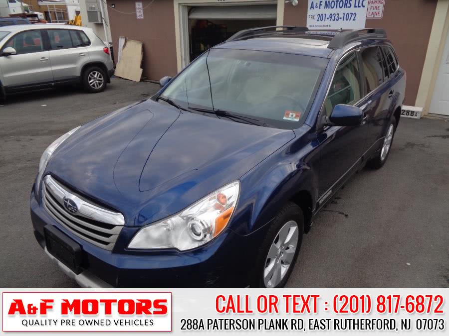 2011 Subaru Outback 4dr Wgn H4 Auto 2.5i Limited Pwr Moon/Nav, available for sale in East Rutherford, New Jersey | A&F Motors LLC. East Rutherford, New Jersey