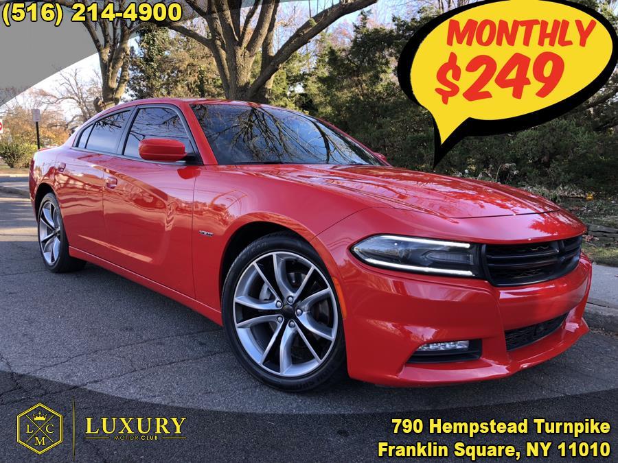 2016 Dodge Charger 4dr Sdn R/T Road & Track, available for sale in Franklin Square, New York | Luxury Motor Club. Franklin Square, New York