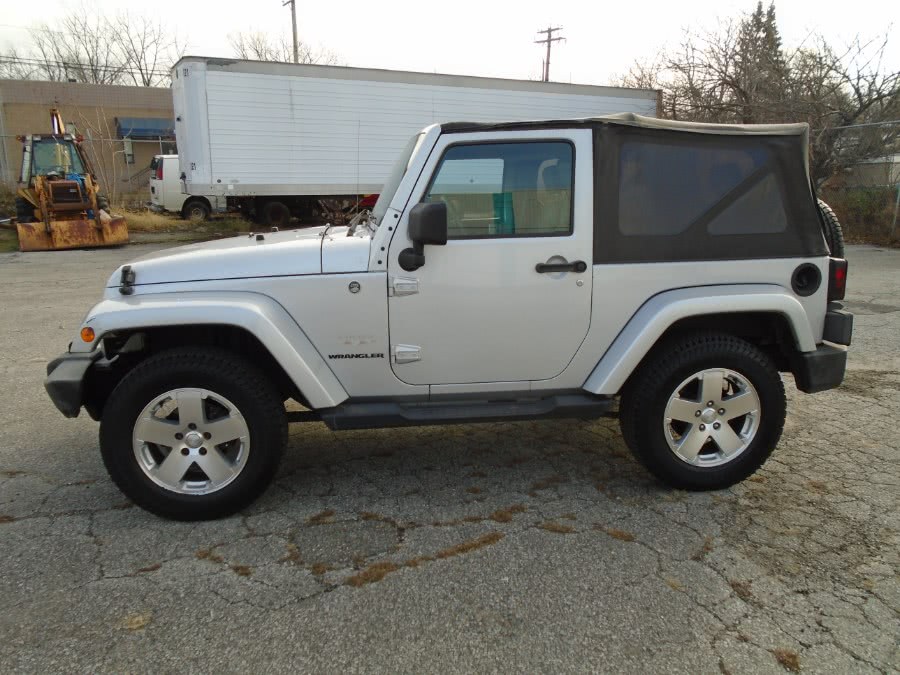 2009 Jeep Wrangler 4WD 2dr Sahara, available for sale in Milford, Connecticut | Dealertown Auto Wholesalers. Milford, Connecticut