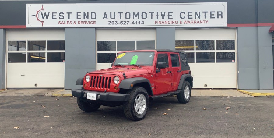 2009 Jeep Wrangler Unlimited 4WD 4dr X, available for sale in Waterbury, Connecticut | West End Automotive Center. Waterbury, Connecticut