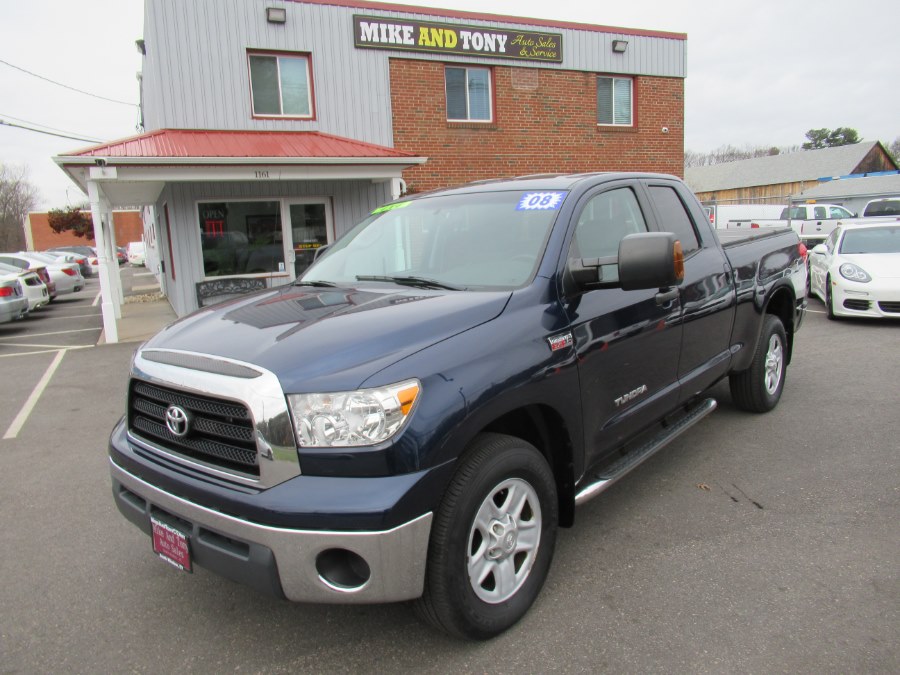 2008 Toyota Tundra 4WD Truck Dbl 5.7L V8 6-Spd AT SR5 (Natl, available for sale in South Windsor, Connecticut | Mike And Tony Auto Sales, Inc. South Windsor, Connecticut