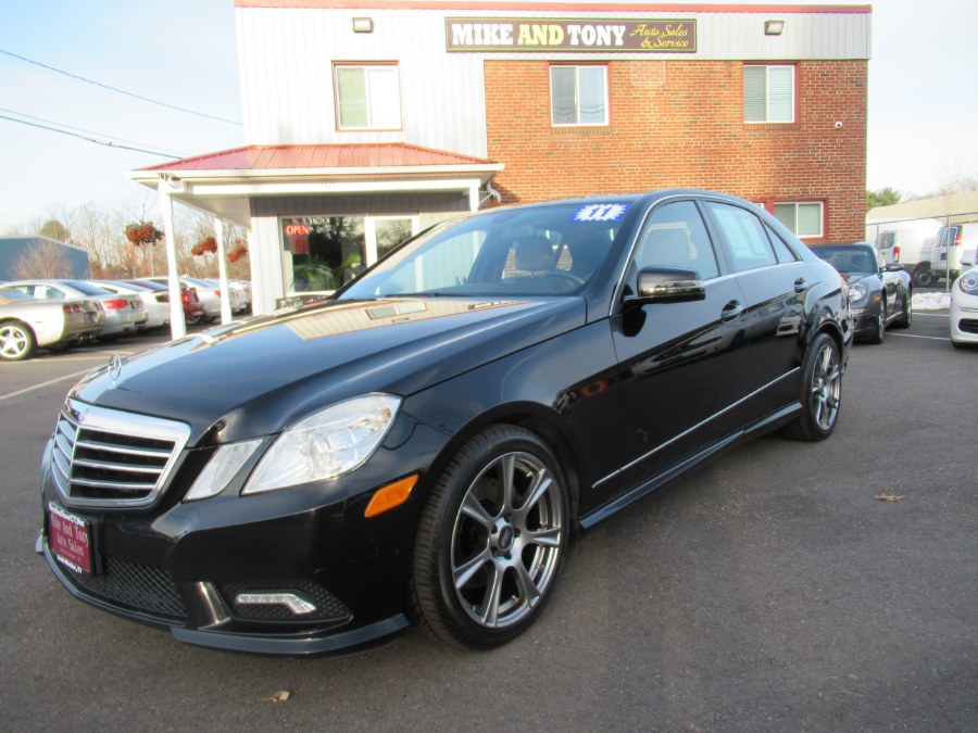 2011 Mercedes-Benz E-Class 4dr Sdn E 350 Sport 4MATIC, available for sale in South Windsor, Connecticut | Mike And Tony Auto Sales, Inc. South Windsor, Connecticut