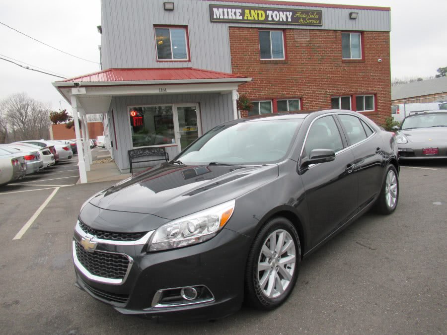 2014 Chevrolet Malibu 4dr Sdn LT w/2LT, available for sale in South Windsor, Connecticut | Mike And Tony Auto Sales, Inc. South Windsor, Connecticut