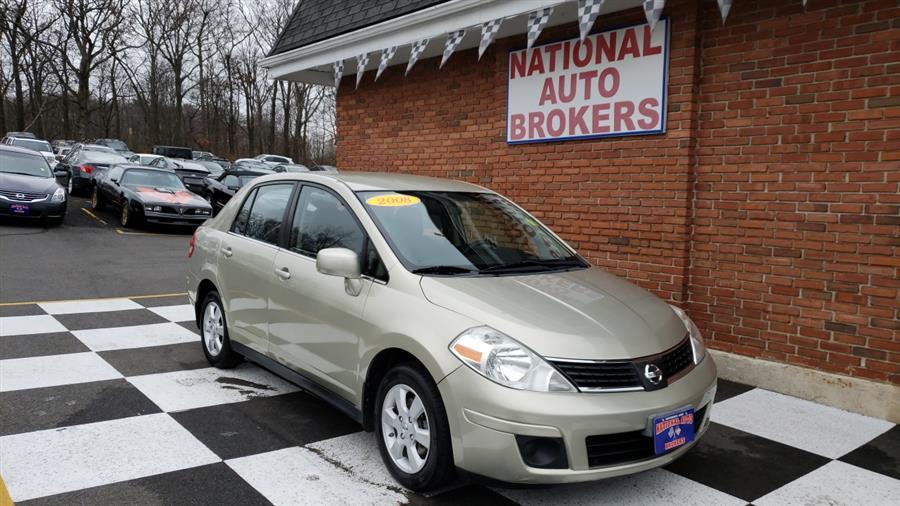 2008 Nissan Versa 4dr Sdn Auto SL, available for sale in Waterbury, Connecticut | National Auto Brokers, Inc.. Waterbury, Connecticut