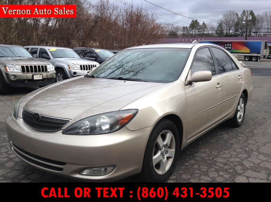 2004 Toyota Camry 4dr Sdn SE Auto, available for sale in Manchester, Connecticut | Vernon Auto Sale & Service. Manchester, Connecticut