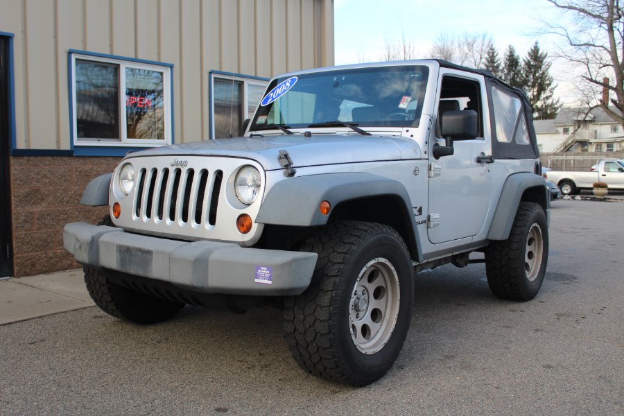 2008 Jeep Wrangler 4WD 2dr X, available for sale in East Windsor, Connecticut | Century Auto And Truck. East Windsor, Connecticut
