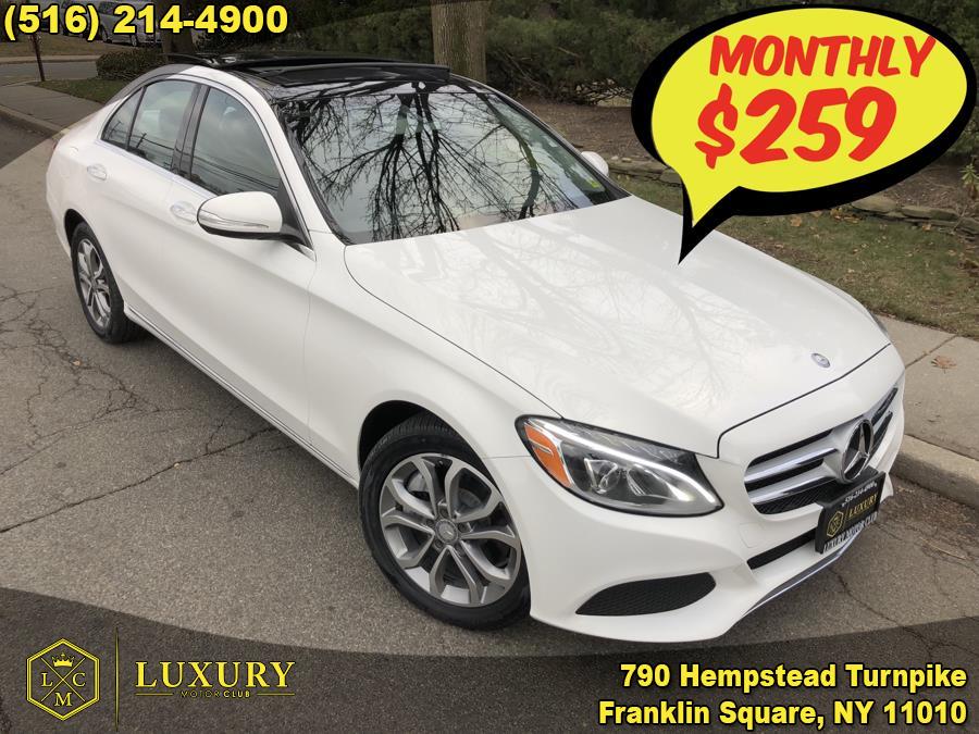 Used Mercedes-Benz C-Class 4dr Sdn C300 4MATIC 2015 | Luxury Motor Club. Franklin Square, New York