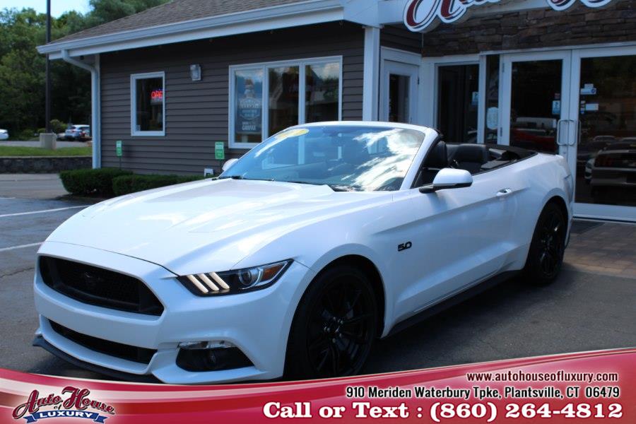 2017 Ford Mustang GT Premium Convertible, available for sale in Plantsville, Connecticut | Auto House of Luxury. Plantsville, Connecticut