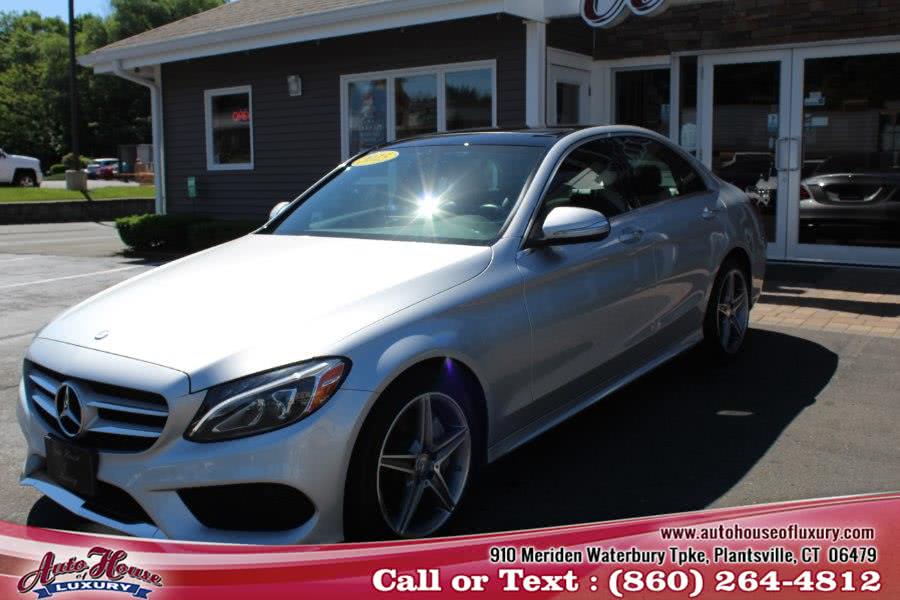 2015 Mercedes-Benz C-Class 4dr Sdn C 400 4MATIC, available for sale in Plantsville, Connecticut | Auto House of Luxury. Plantsville, Connecticut