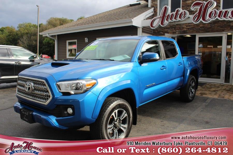 2016 Toyota Tacoma 4WD Double Cab V6 AT TRD Sport (Natl), available for sale in Plantsville, Connecticut | Auto House of Luxury. Plantsville, Connecticut