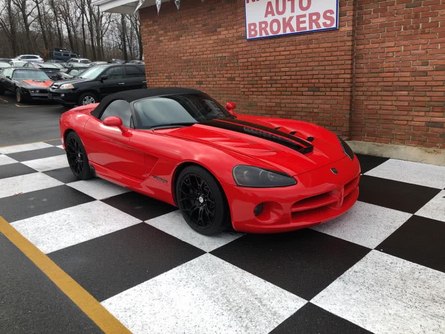 2003 Dodge Viper 2dr SRT-10 Convertible, available for sale in Waterbury, Connecticut | National Auto Brokers, Inc.. Waterbury, Connecticut
