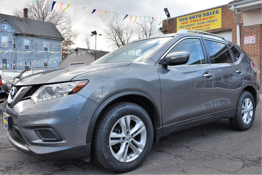 2015 Nissan Rogue AWD 4dr SV, available for sale in Hartford, Connecticut | VEB Auto Sales. Hartford, Connecticut