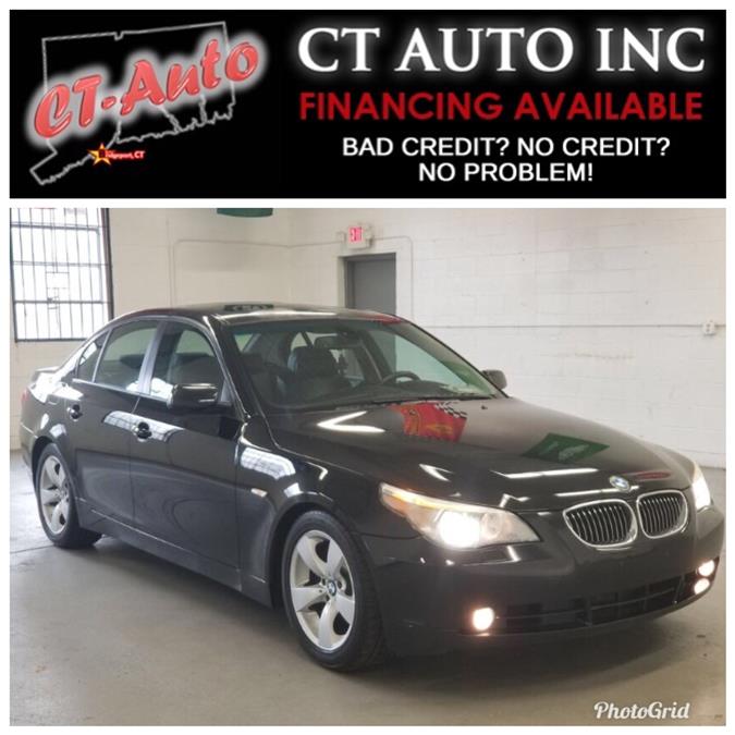 2007 BMW 5 Series 4dr Sdn 550i RWD, available for sale in Bridgeport, Connecticut | CT Auto. Bridgeport, Connecticut