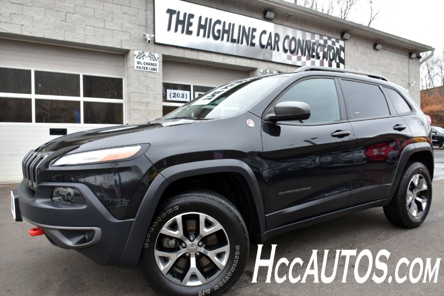 2015 Jeep Cherokee 4WD 4dr Trailhawk, available for sale in Waterbury, Connecticut | Highline Car Connection. Waterbury, Connecticut