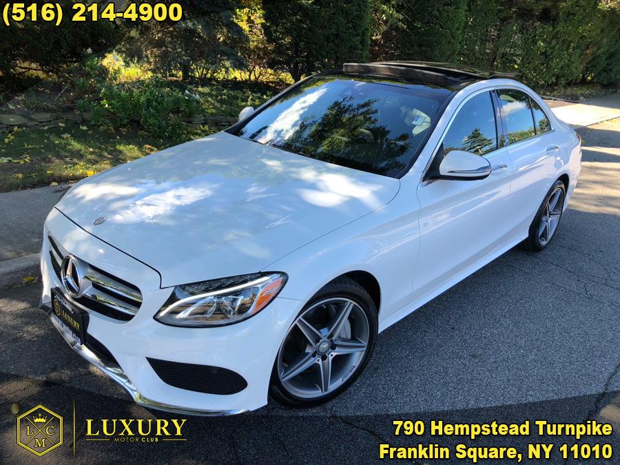 Used Mercedes-Benz C-Class 4dr Sdn C300 Sport 4MATIC 2016 | Luxury Motor Club. Franklin Square, New York