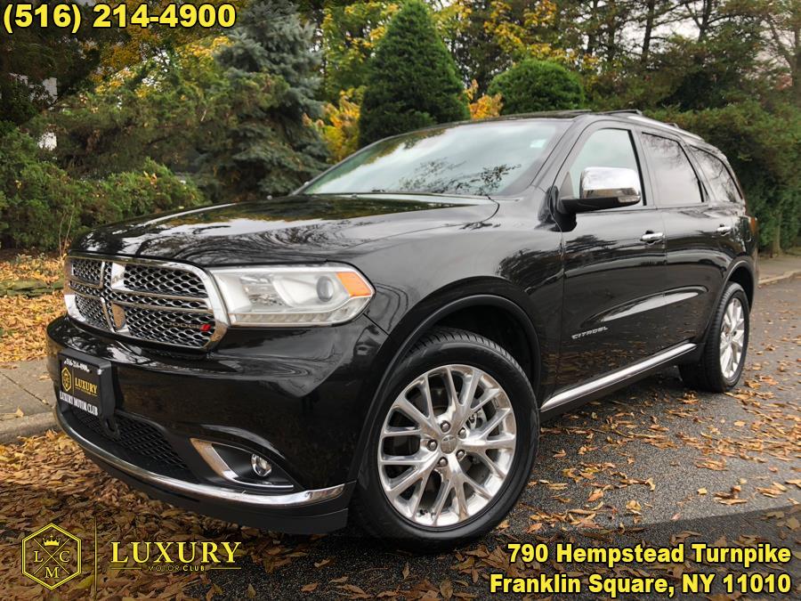 2015 Dodge Durango AWD 4dr Citadel, available for sale in Franklin Square, New York | Luxury Motor Club. Franklin Square, New York