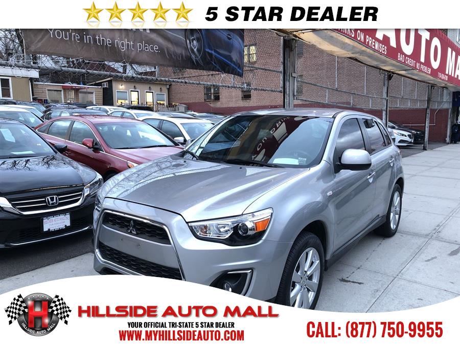 2015 Mitsubishi Outlander Sport AWD 4dr CVT ES, available for sale in Jamaica, New York | Hillside Auto Mall Inc.. Jamaica, New York