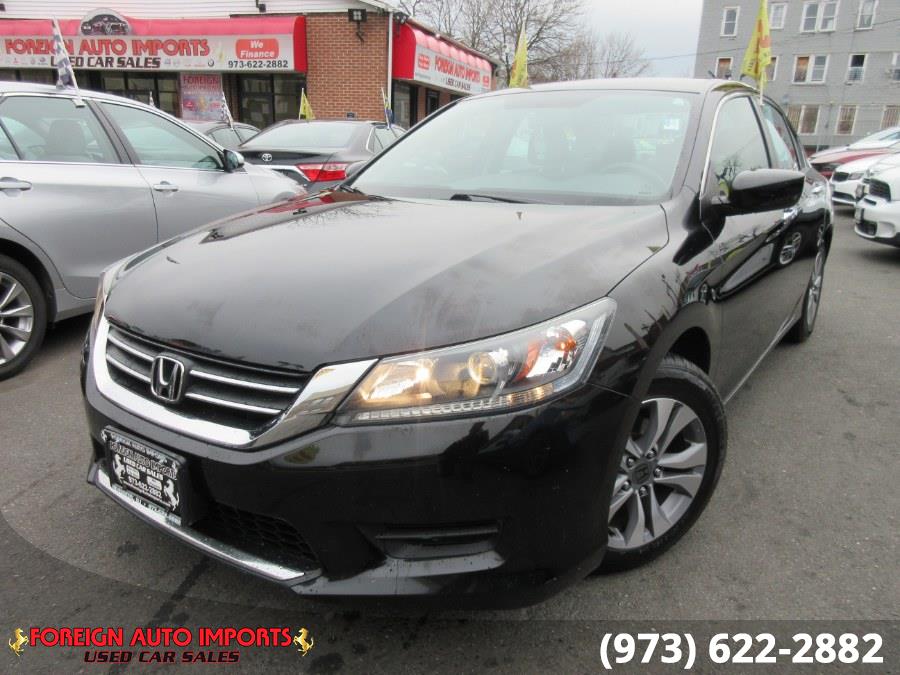 2014 Honda Accord Sedan 4dr I4 CVT LX, available for sale in Irvington, New Jersey | Foreign Auto Imports. Irvington, New Jersey