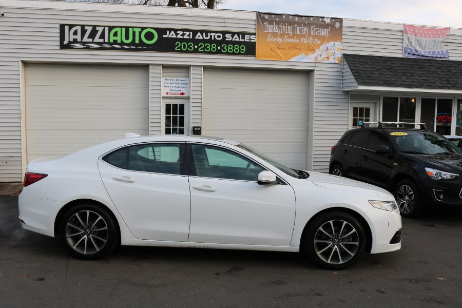 2015 Acura TLX 4dr Sdn SH-AWD V6 Tech, available for sale in Meriden, Connecticut | Jazzi Auto Sales LLC. Meriden, Connecticut