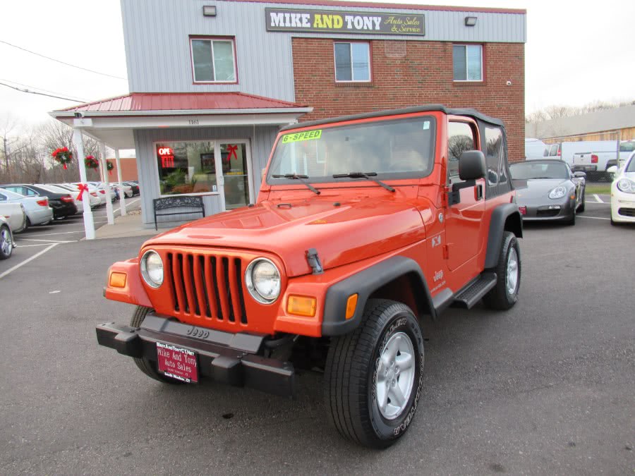2006 Jeep Wrangler 2dr X, available for sale in South Windsor, Connecticut | Mike And Tony Auto Sales, Inc. South Windsor, Connecticut