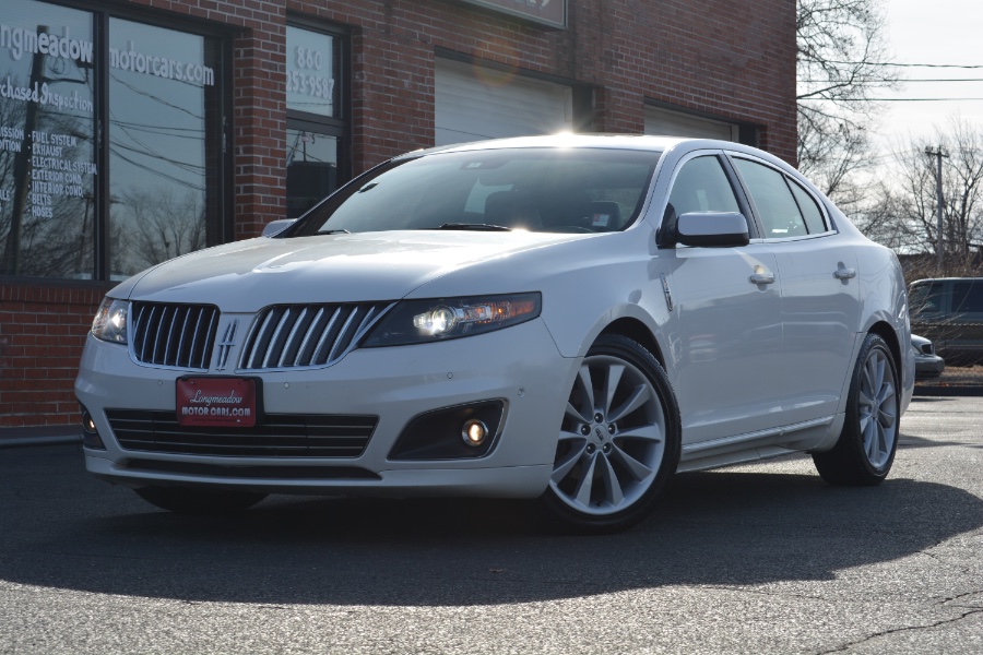 2012 Lincoln MKS 4dr Sdn 3.5L AWD w/EcoBoost, available for sale in ENFIELD, Connecticut | Longmeadow Motor Cars. ENFIELD, Connecticut