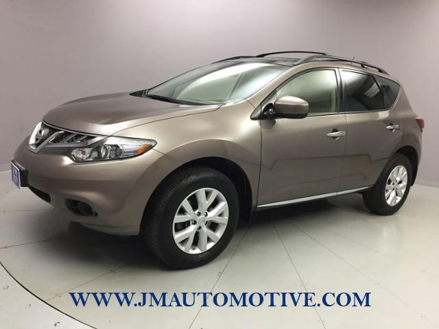 2013 Nissan Murano AWD 4dr SL, available for sale in Naugatuck, Connecticut | J&M Automotive Sls&Svc LLC. Naugatuck, Connecticut