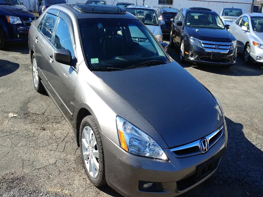 2006 Honda Accord Sdn EX-L V6 MT ULEV with NAVI, available for sale in Chicopee, Massachusetts | Matts Auto Mall LLC. Chicopee, Massachusetts