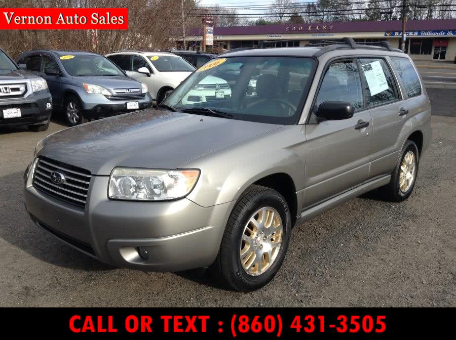 2006 Subaru Forester 4dr 2.5 X Auto, available for sale in Manchester, Connecticut | Vernon Auto Sale & Service. Manchester, Connecticut