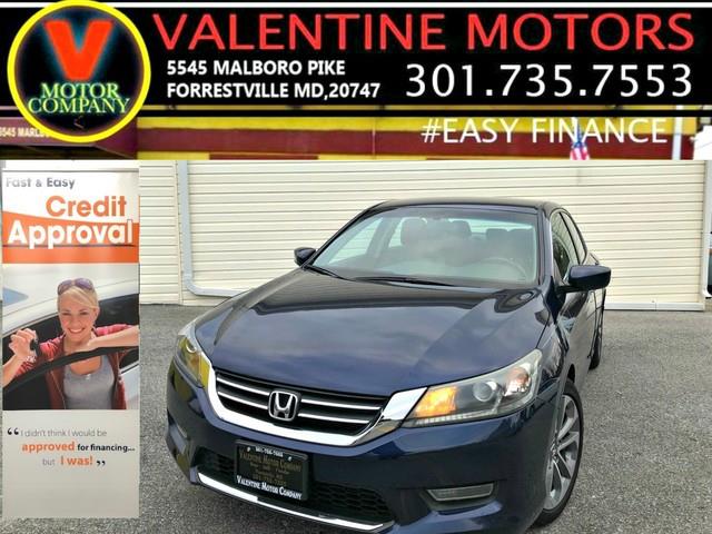 2013 Honda Accord Sdn Sport, available for sale in Forestville, Maryland | Valentine Motor Company. Forestville, Maryland