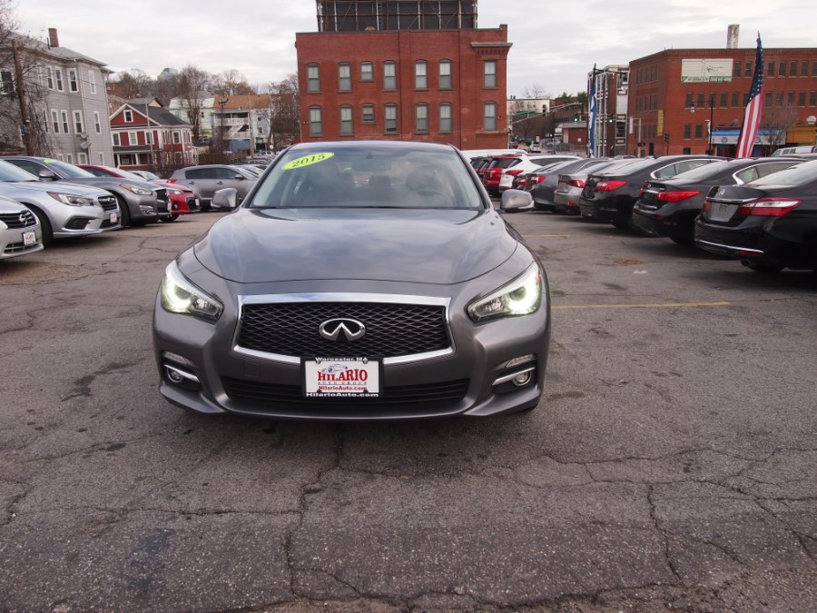 2015 Infiniti Q50 4dr Sdn AWD Premiun, available for sale in Worcester, Massachusetts | Hilario's Auto Sales Inc.. Worcester, Massachusetts 2015 Infiniti Q50 4dr Sdn AWD Premiun, available for sale in Worcester, Massachusetts | Hilario's Auto Sales Inc.. Worcester, Massachusetts