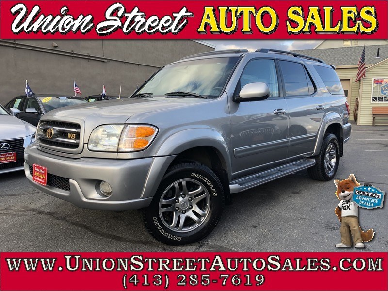 2003 Toyota Sequoia 4dr Limited 4WD (Natl), available for sale in West Springfield, Massachusetts | Union Street Auto Sales. West Springfield, Massachusetts
