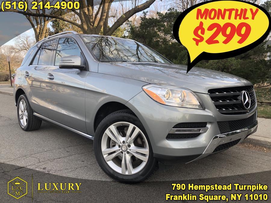 2015 Mercedes-Benz M-Class 4MATIC 4dr ML 350, available for sale in Franklin Square, New York | Luxury Motor Club. Franklin Square, New York