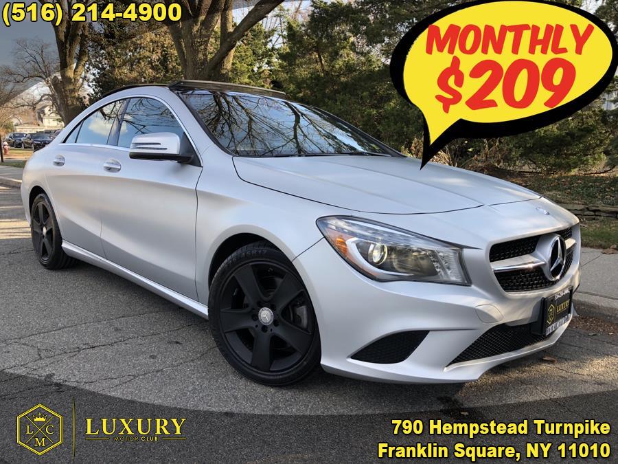 2015 Mercedes-Benz CLA-Class 4dr Sdn CLA 250 4MATIC, available for sale in Franklin Square, New York | Luxury Motor Club. Franklin Square, New York