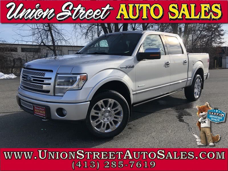 2013 Ford F-150 4WD SuperCrew 145" Platinum, available for sale in West Springfield, Massachusetts | Union Street Auto Sales. West Springfield, Massachusetts