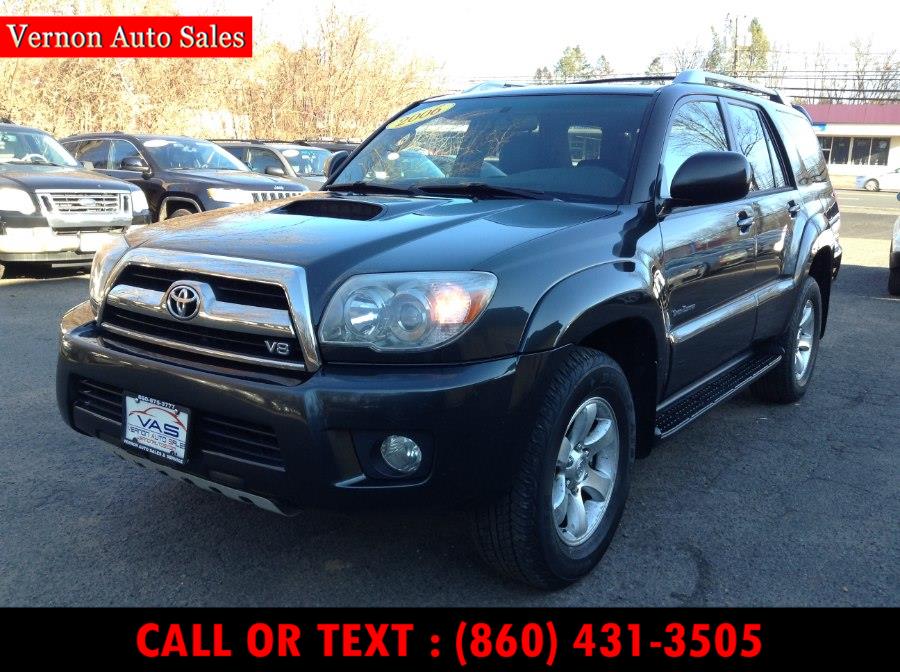 2006 Toyota 4Runner 4dr SR5 Sport V8 Auto 4WD, available for sale in Manchester, Connecticut | Vernon Auto Sale & Service. Manchester, Connecticut
