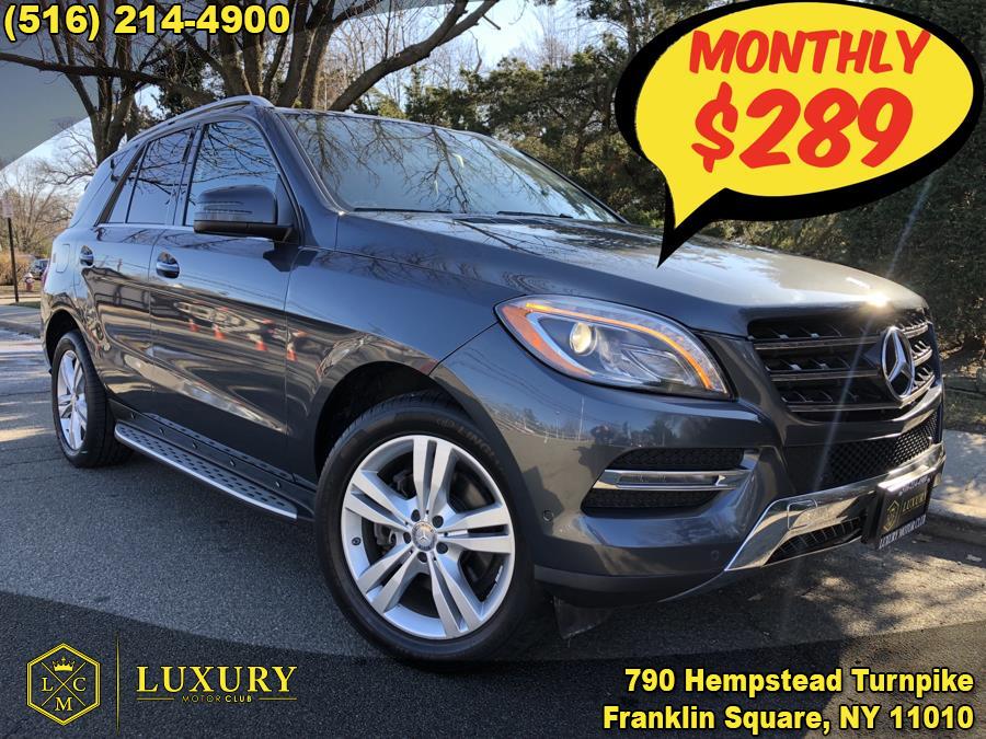 Used Mercedes-Benz M-Class 4MATIC 4dr ML350 2014 | Luxury Motor Club. Franklin Square, New York